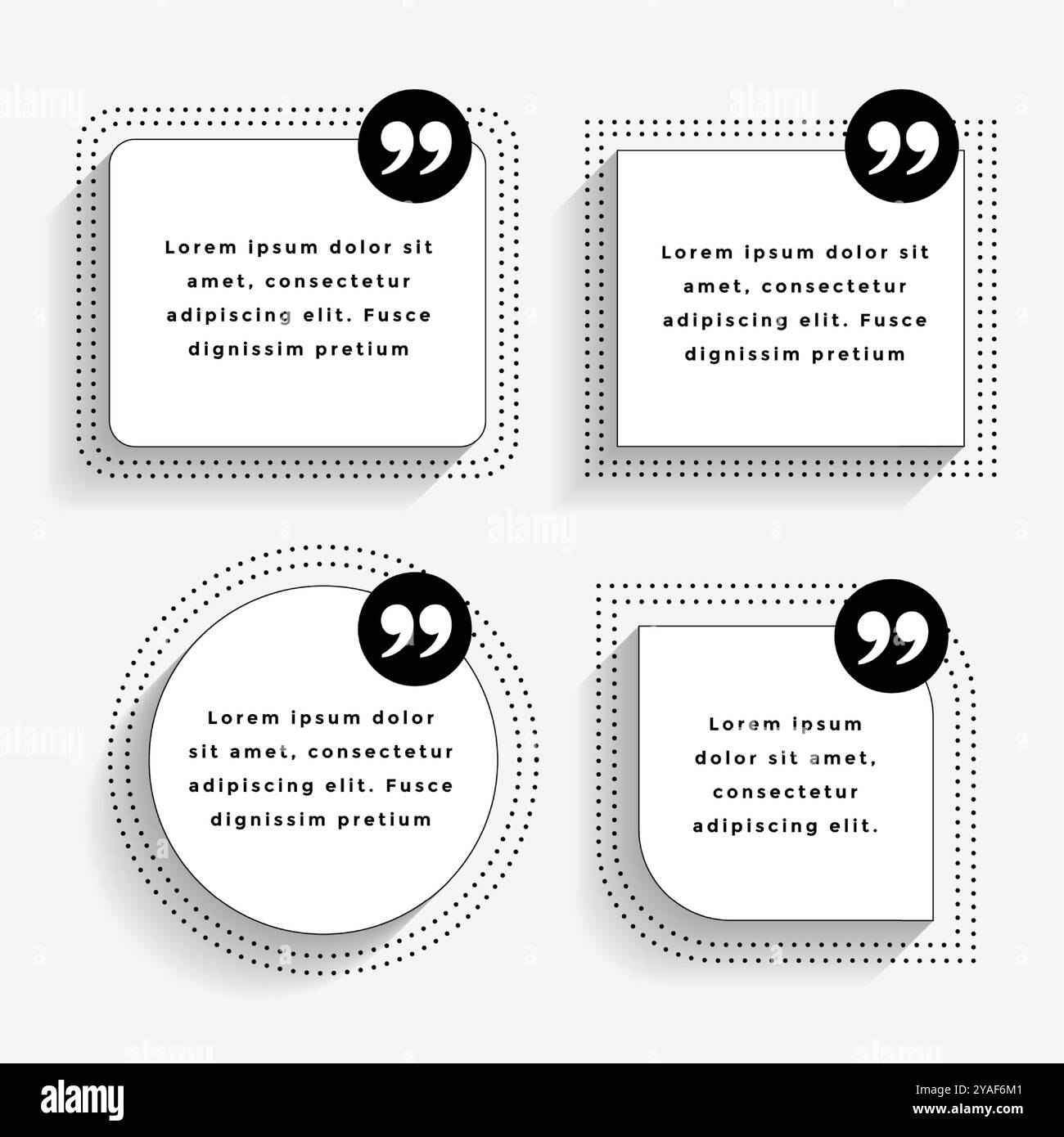 Word bubble vector vectors Black and White Stock Photos & Images - Alamy