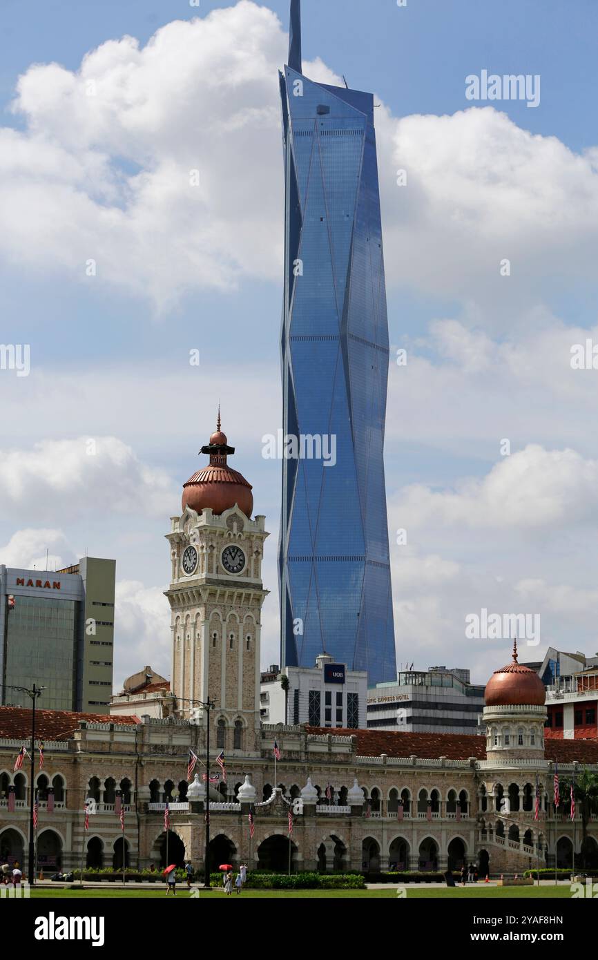 Kuala Lumpur, Malaysia - August 20, 2023: Sultan Abdul Samad building ...