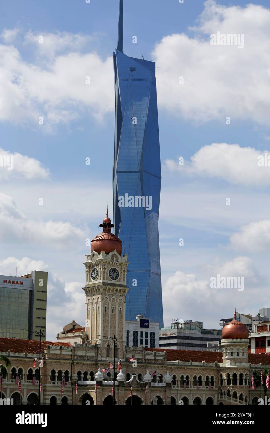 Kuala Lumpur, Malaysia - August 20, 2023: Sultan Abdul Samad building ...