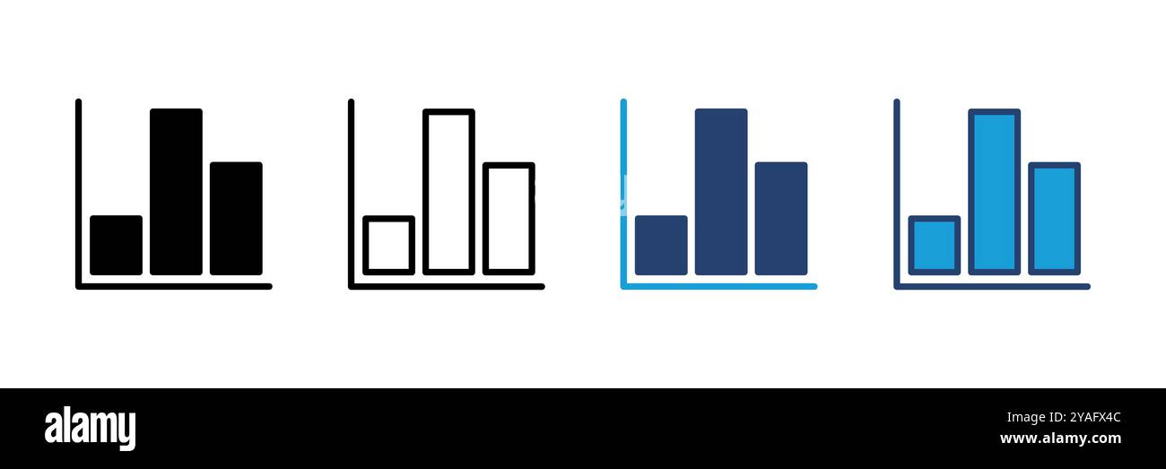 Growing graph Icon. Chart icon. diagram icon Stock Vector