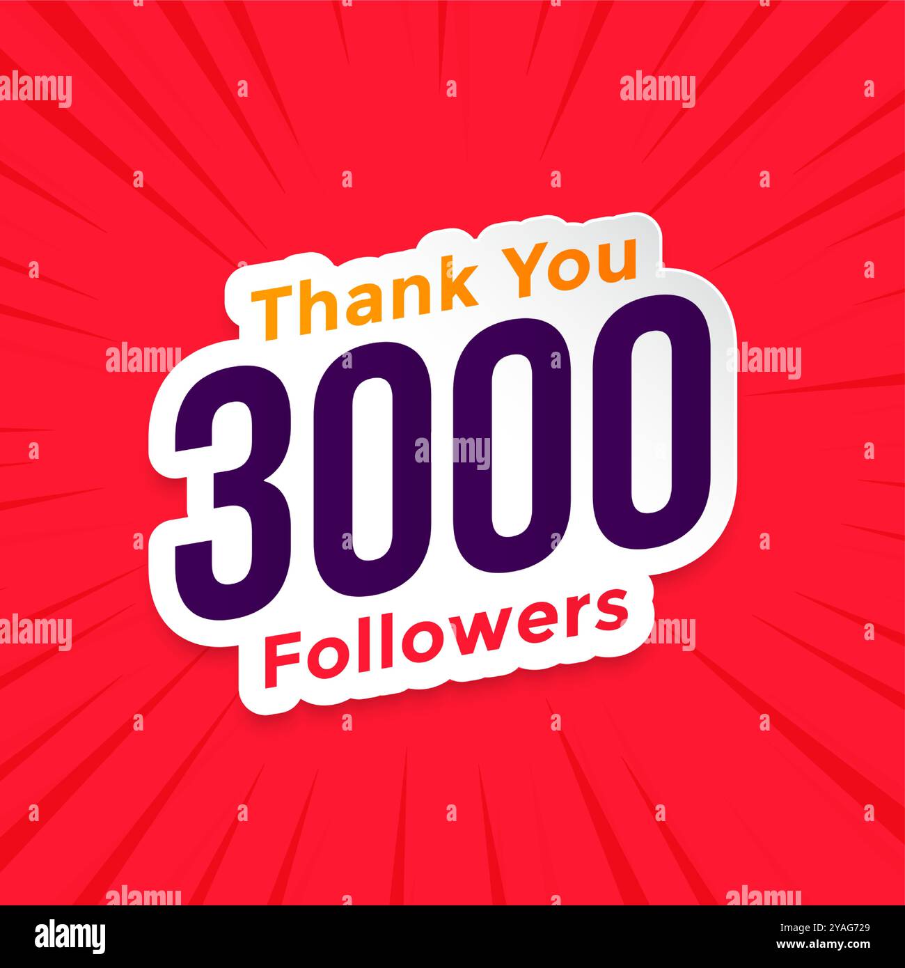 3000 followers vector vectors Stock Vector Images - Alamy
