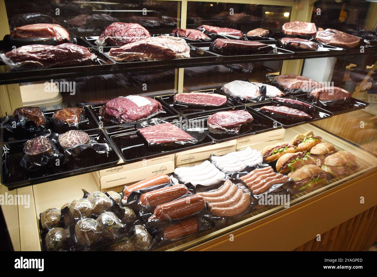 WagyuAngebote Muenchen 14.10.2024 Viktualienmarkt Metzgerzeile