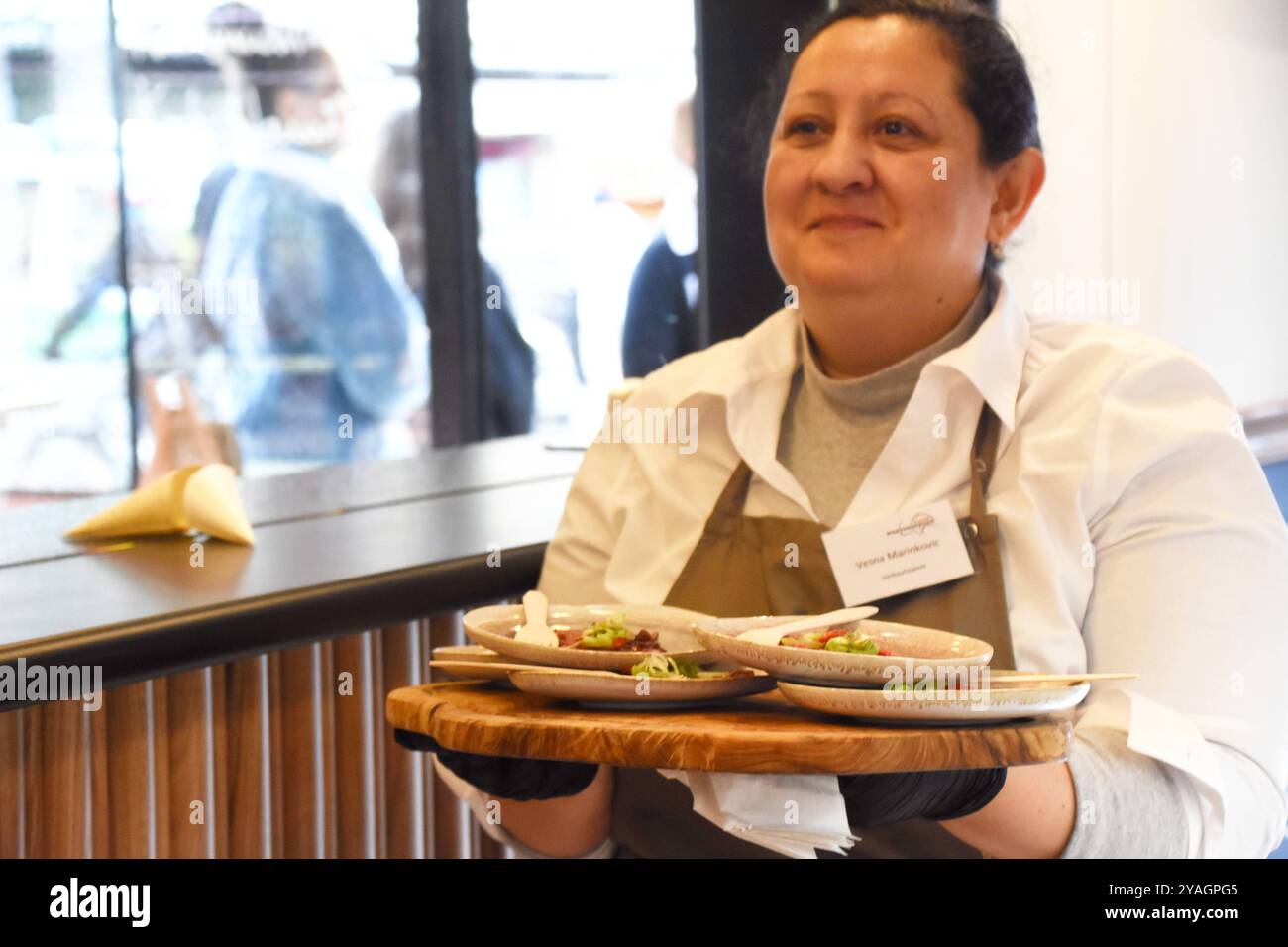 Servive WagyuAngebote Muenchen 14.10.2024 Viktualienmarkt Metzgerzeile