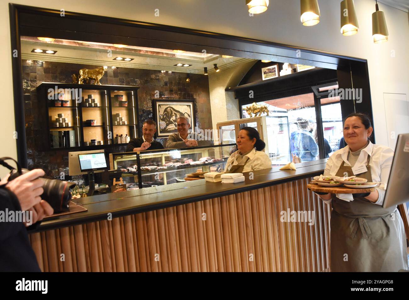 WagyuAngebote Muenchen 14.10.2024 Viktualienmarkt Metzgerzeile