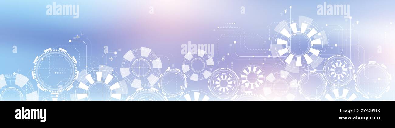 Abstract digital technology background with circuit board texture ...