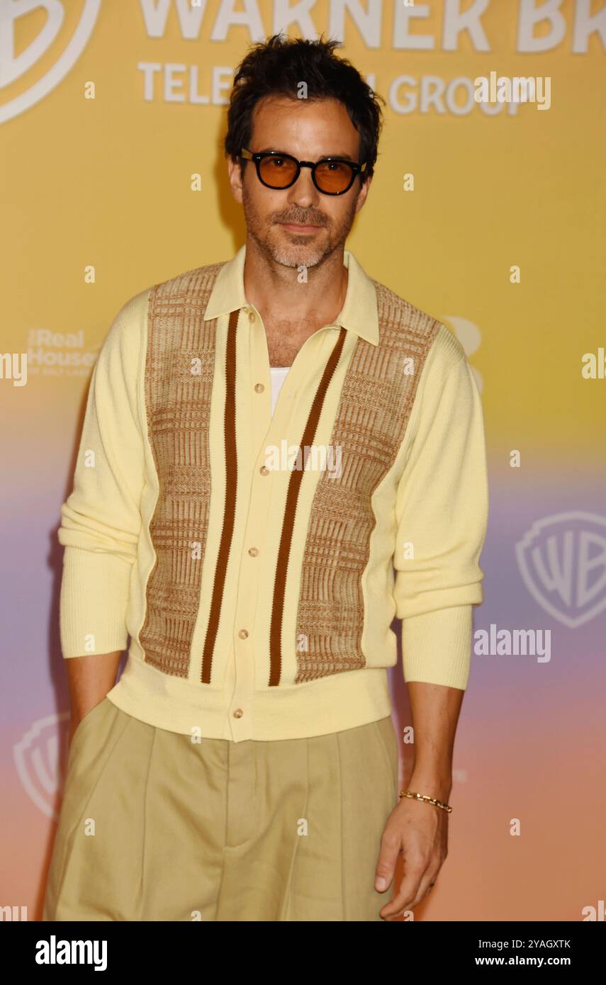 LOS ANGELES, CALIFORNIA - OCTOBER 10: Santiago Cabrera attends the Warner Bros. Television Group's Fall TV Season Party in partnership with Fenty Beau Stock Photo