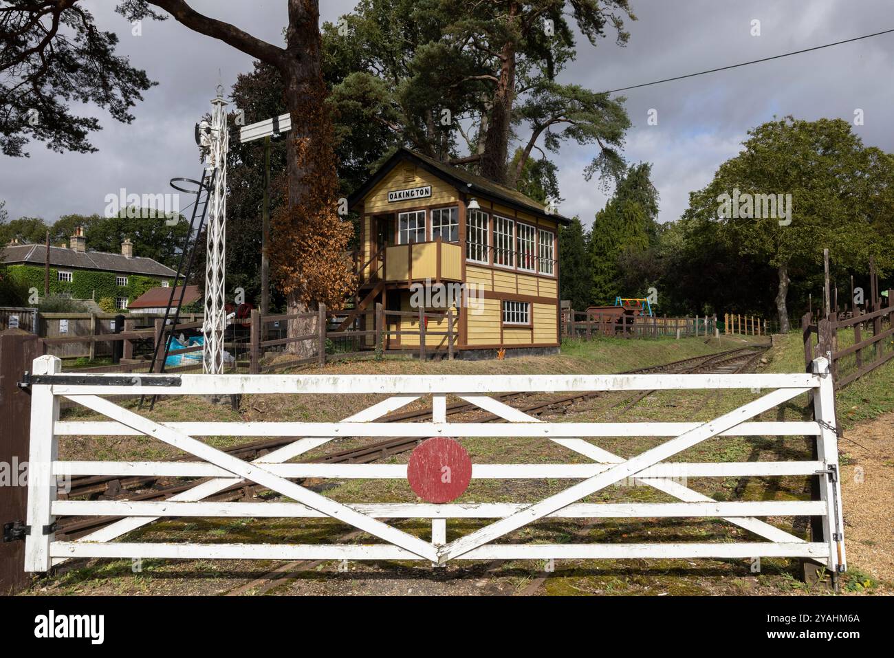 Bressingham Steam Museum & Gardens where huge electric pylons were ...