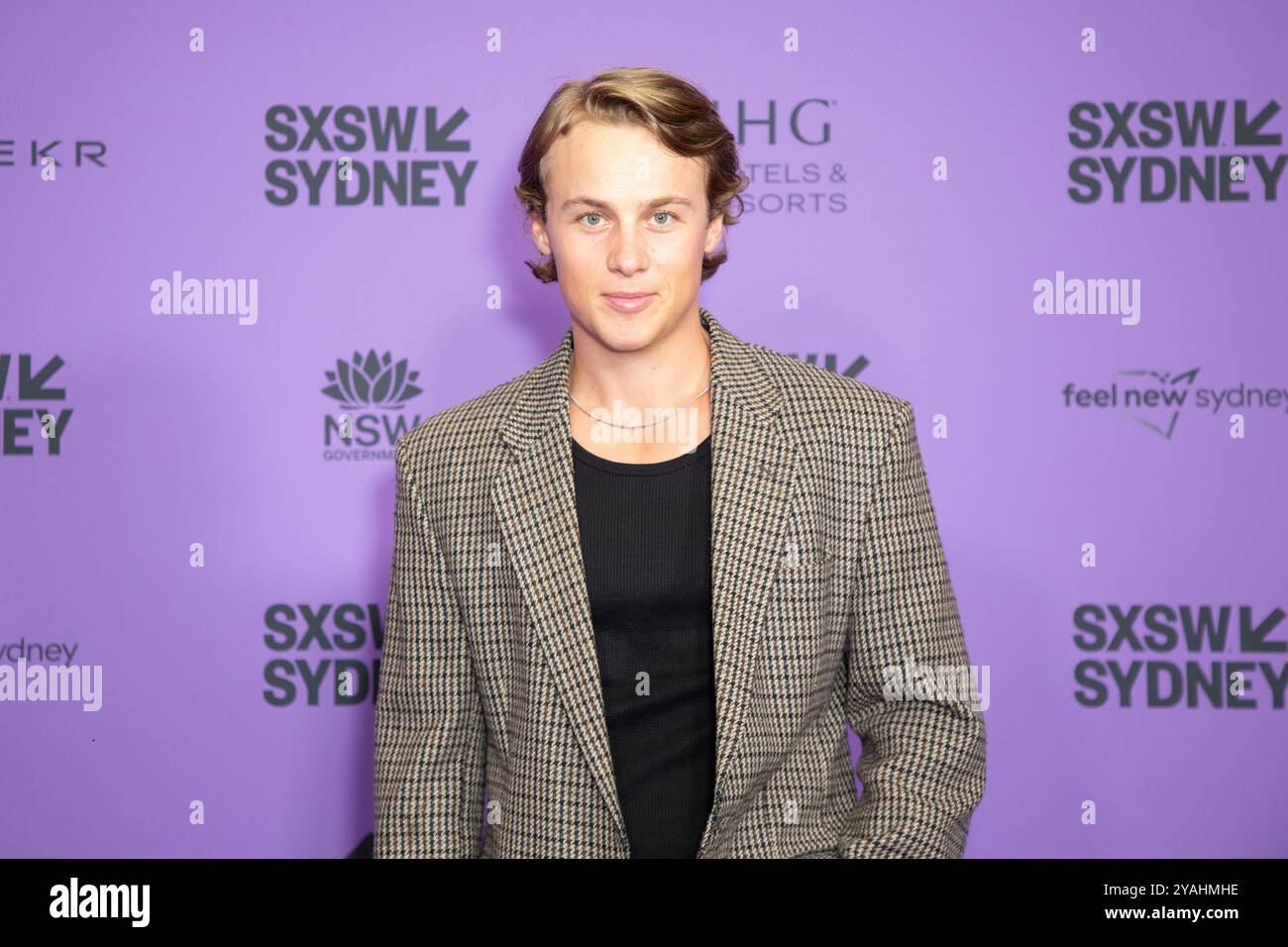 Sydney, Australia. 14th October 2024 Josh Macqueen arrives on the