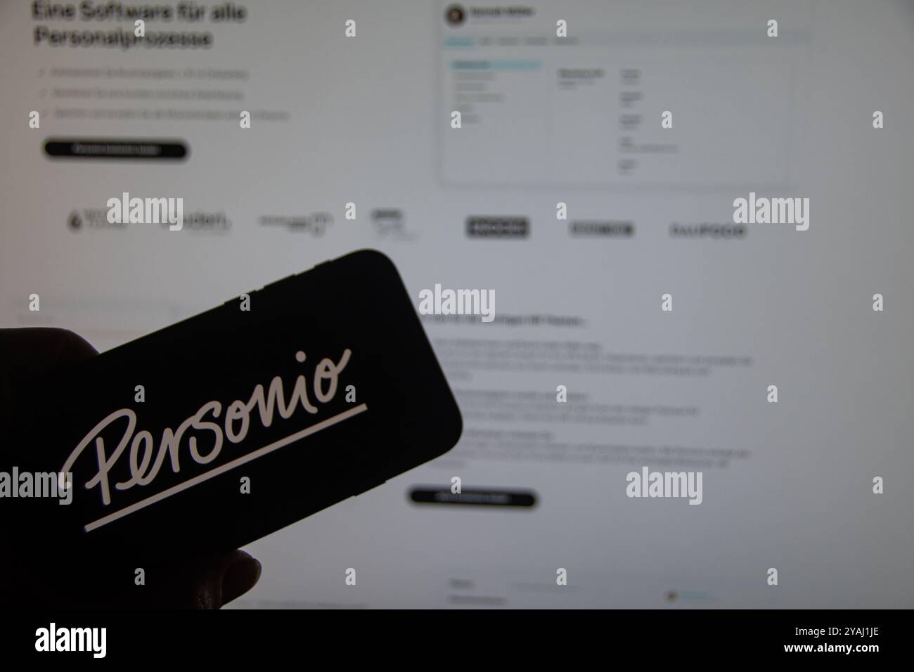 Personio Logo Personio logo hi-res stock photography and images - Alamy