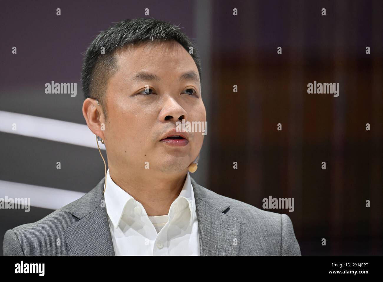 Paris, France. 14th Oct, 2024. He Xiaopeng, Chief Executive Officer of ...