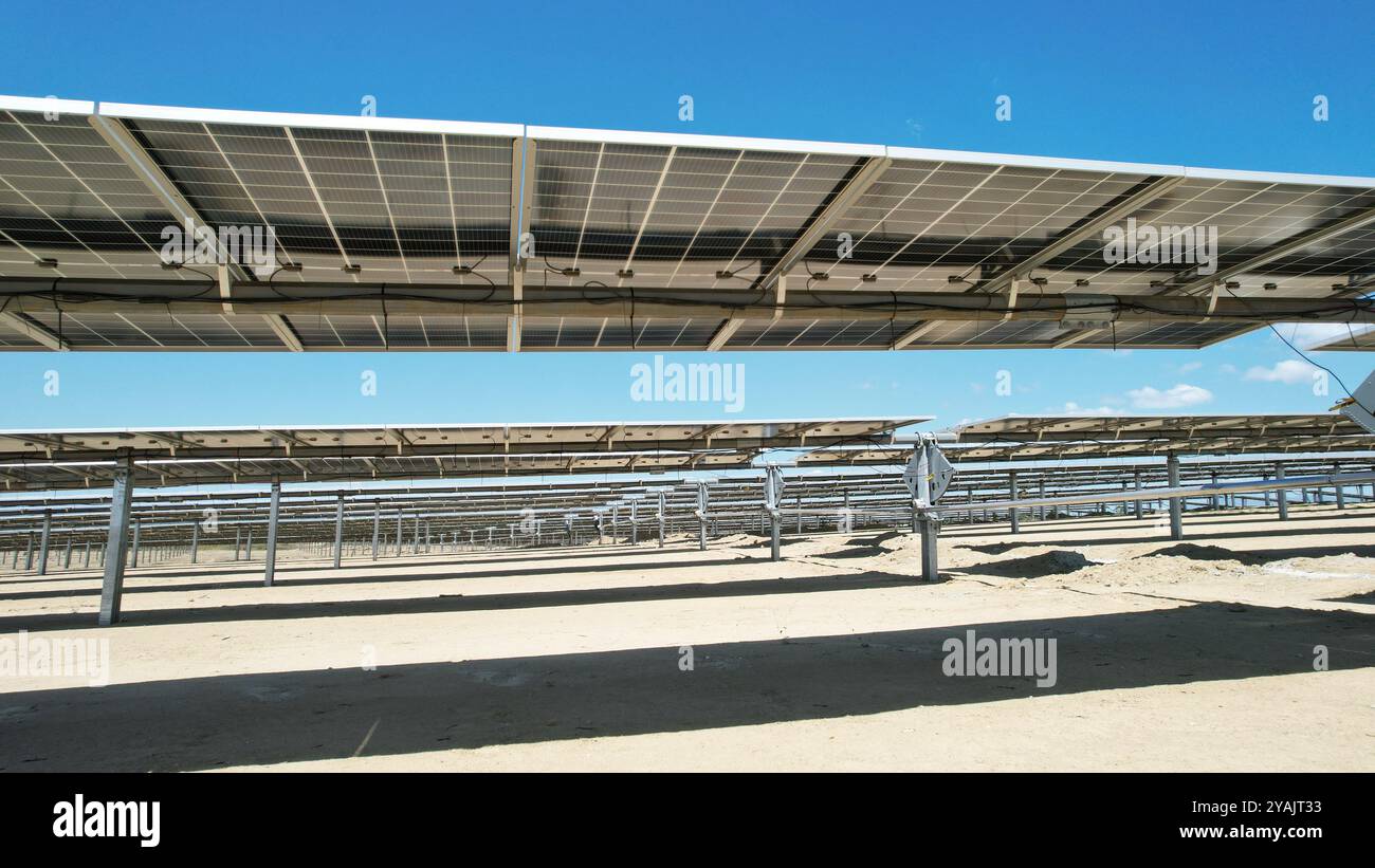 Sola farm utility scale seen from drone in 2024 Stock Photo - Alamy
