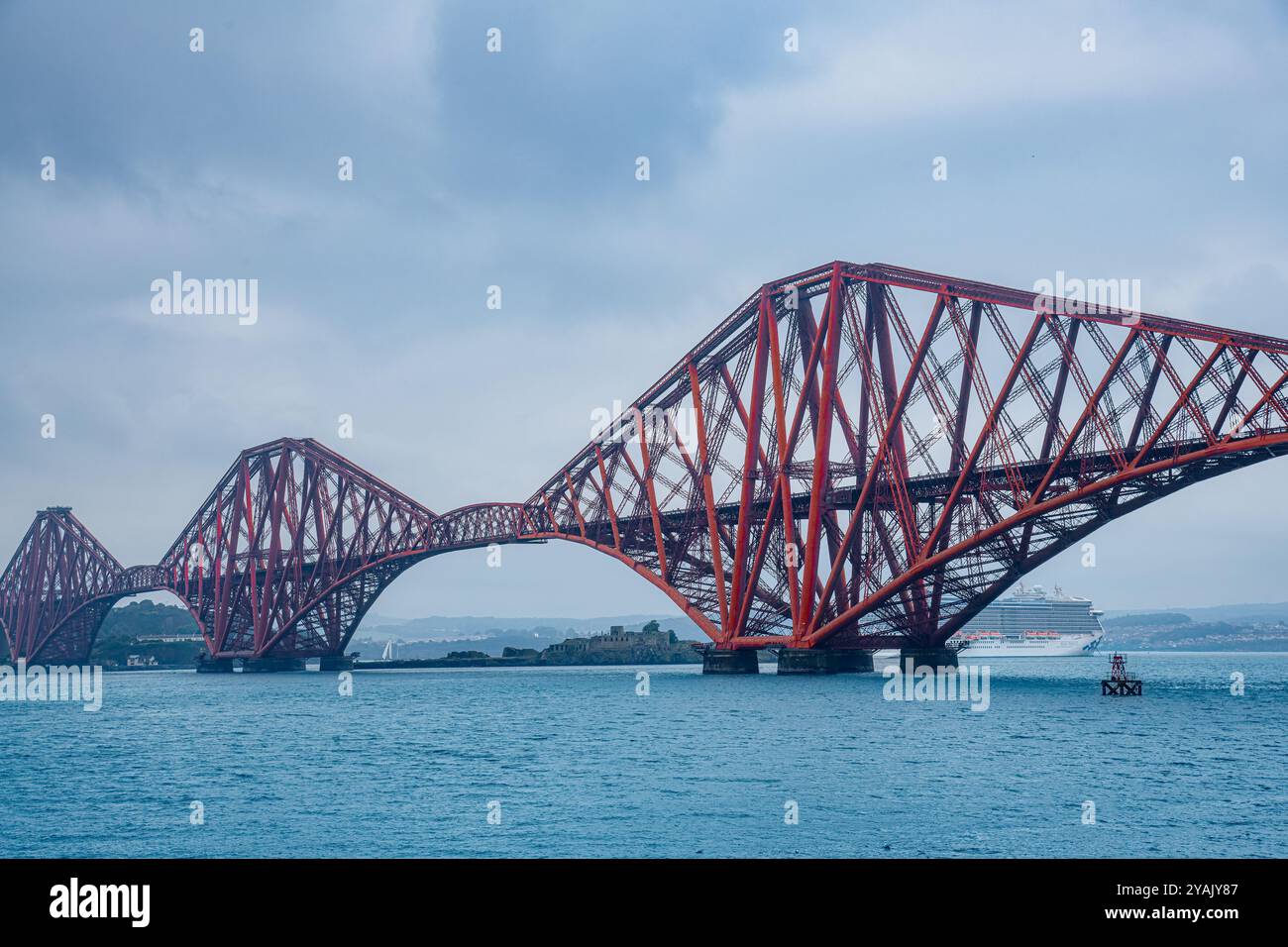 Fourth Bridge Steel cantilever bridge built hi-res stock photography and images - Alamy