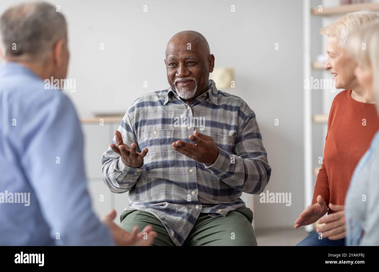 Caucasian woman african american man hi-res stock photography and ...