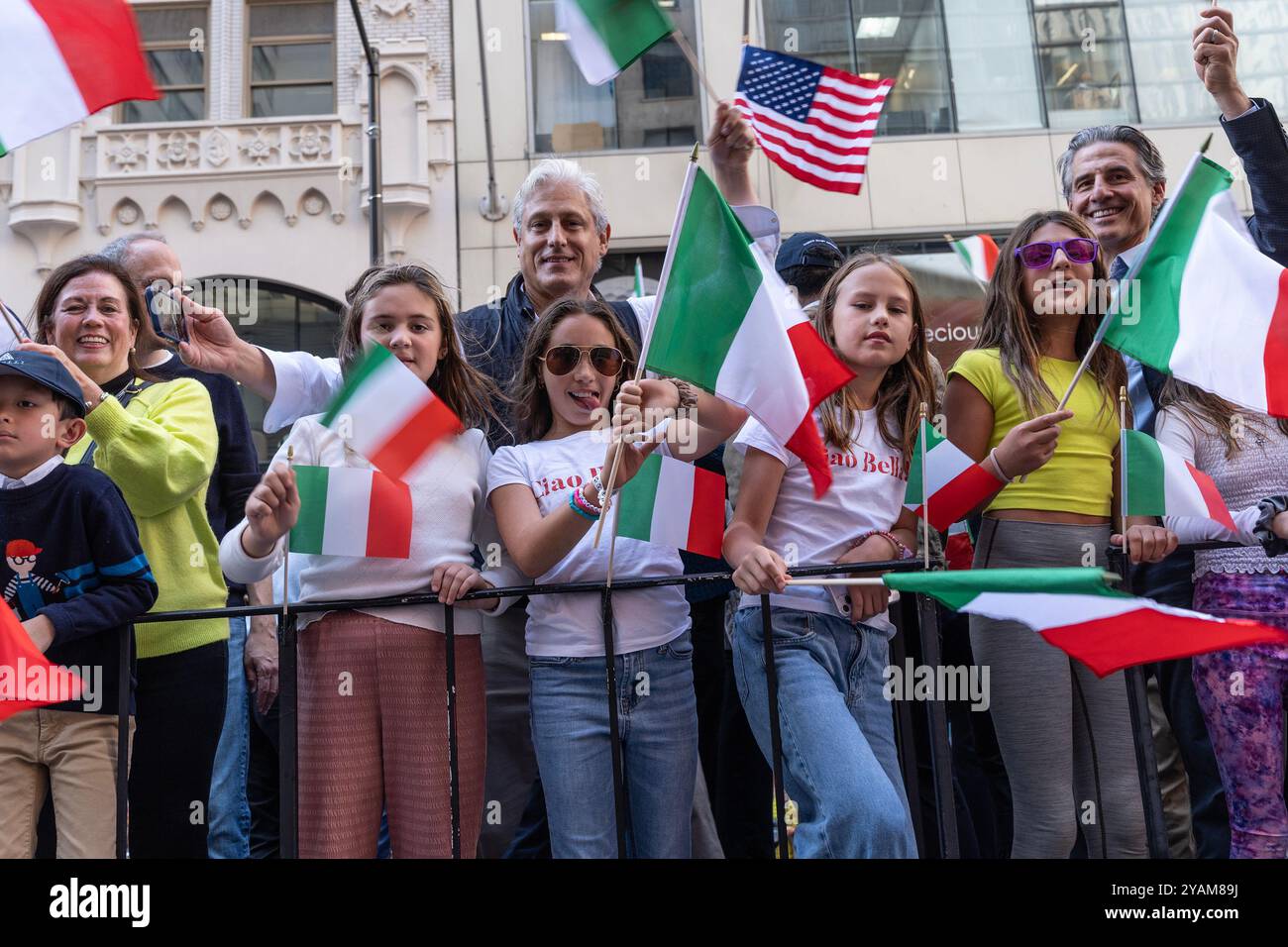 2024 new york columbus day parade hires stock photography and images