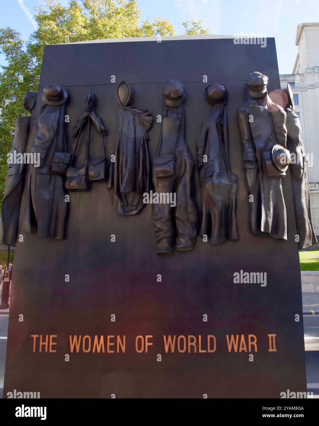 Women of world war ii monument whitehall hi-res stock photography and ...