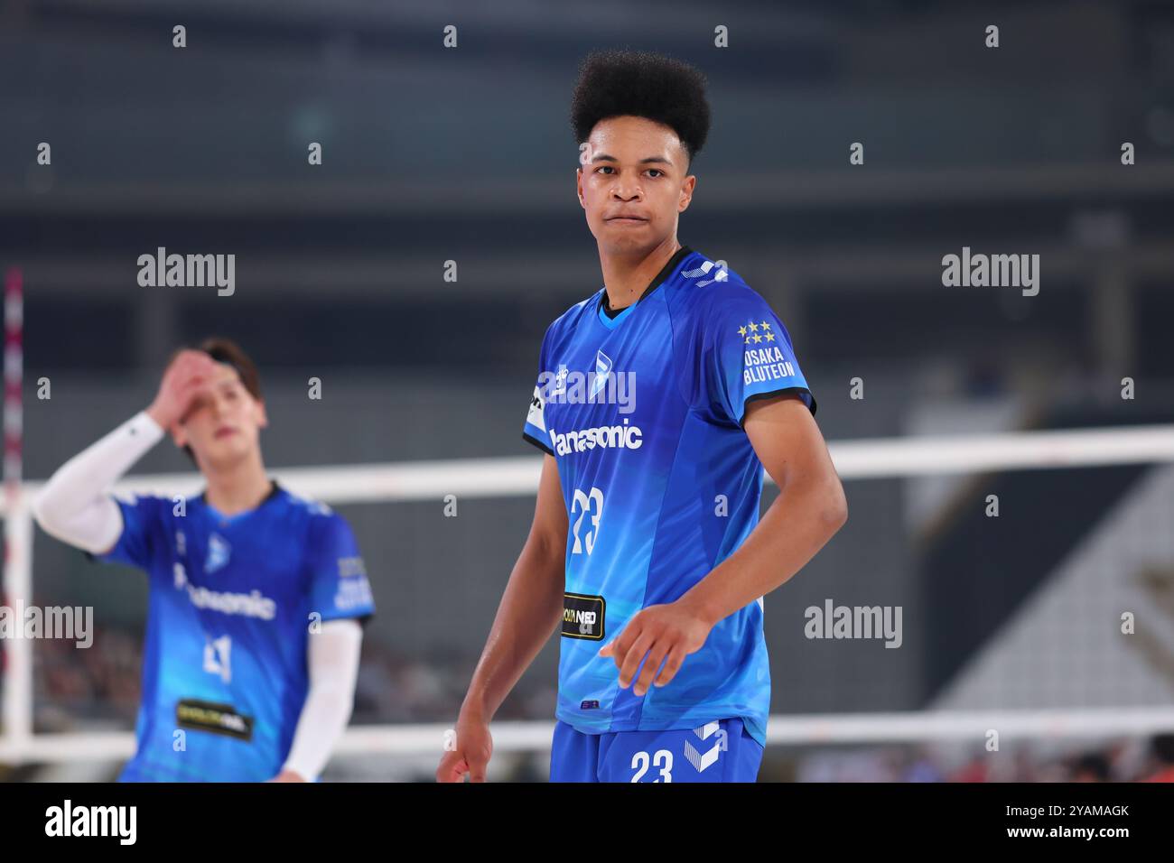 Tokyo, Japan. 11th Oct, 2024. Larry Evbade-Dan Volleyball : 2024-25 SV ...