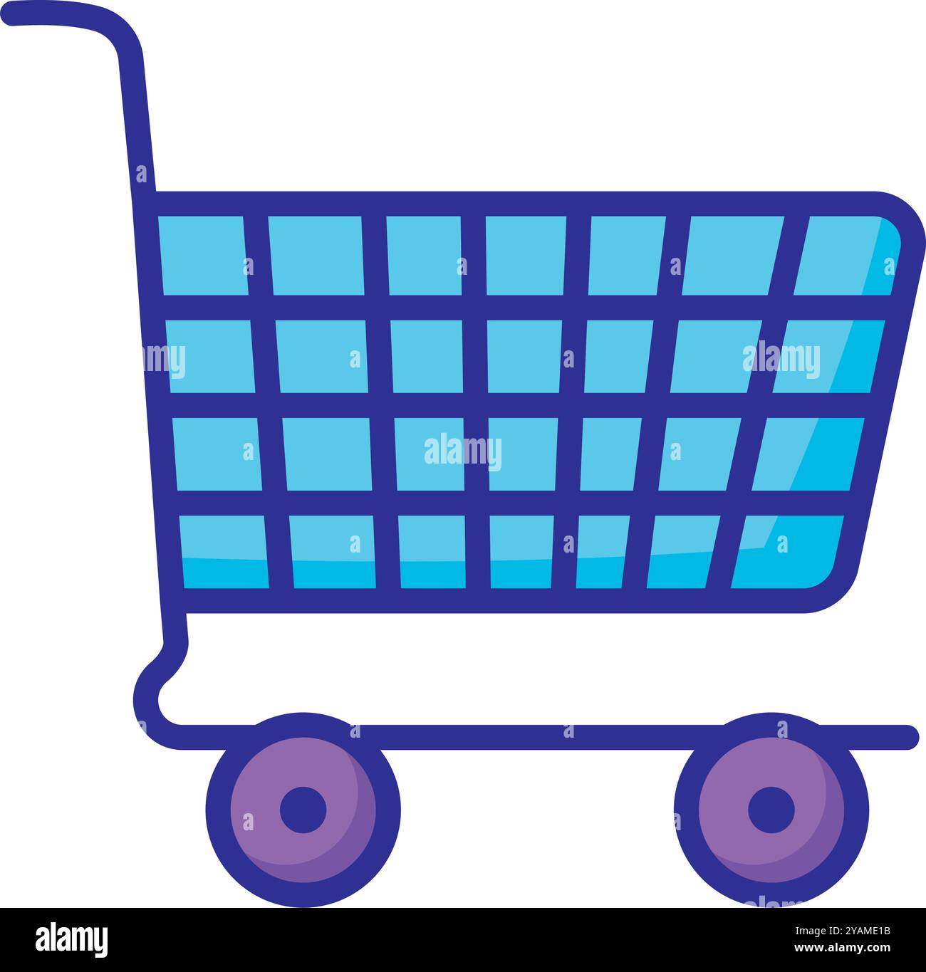 shopping cart commercial icon Stock Vector Image & Art - Alamy