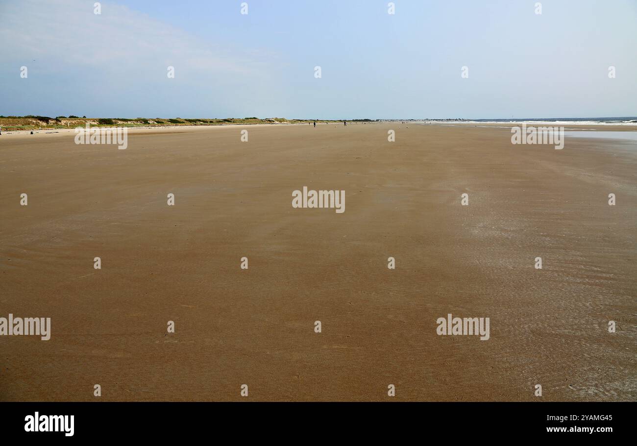 Low tide on Ogunquit beach, Maine Stock Photo Alamy