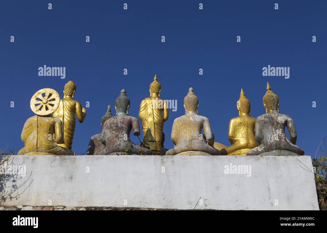 Many religious buddhist temples hi-res stock photography and images - Alamy