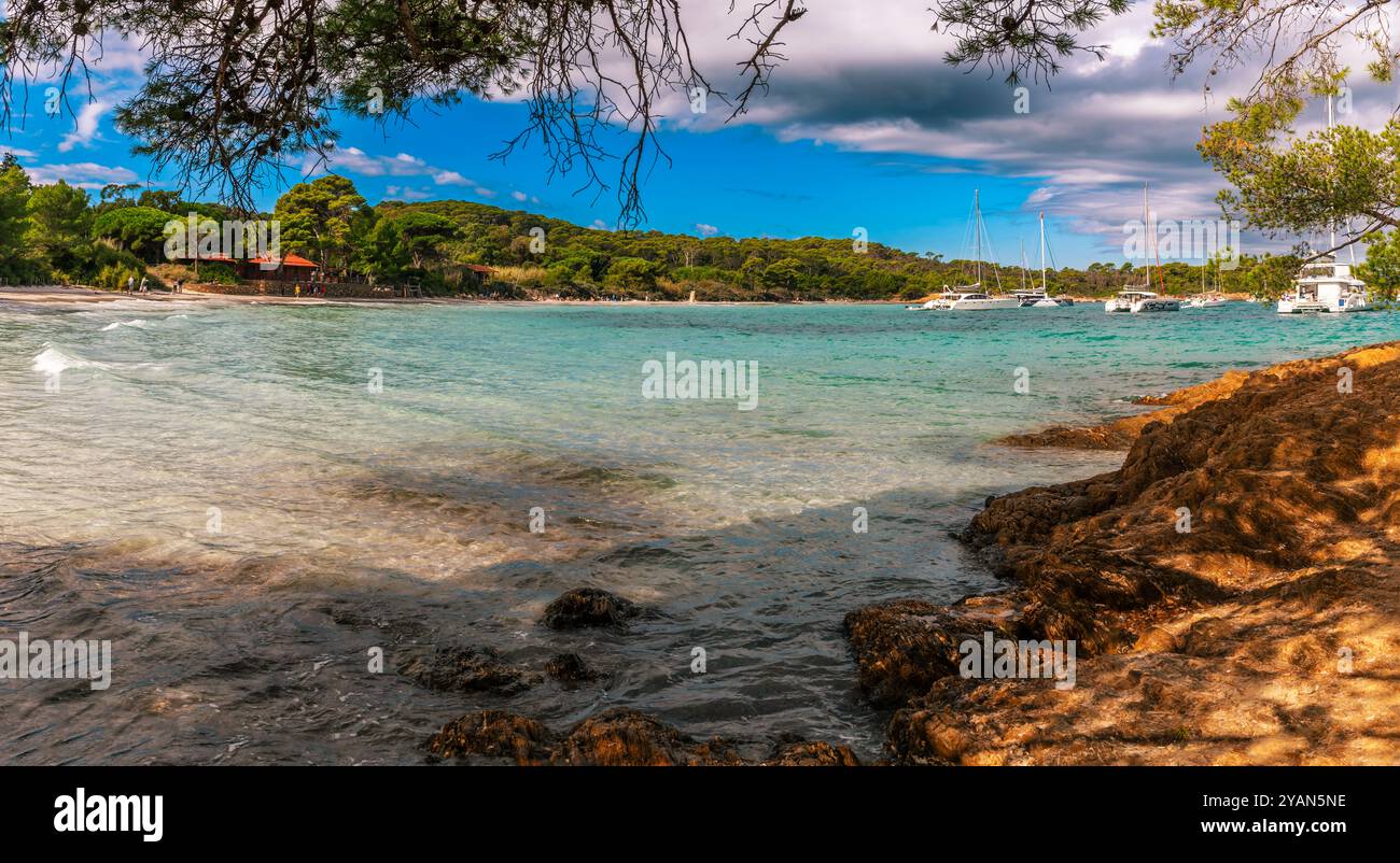 Silver Beach On Porquerolles Island Var Provence Alpes C te D Azur 