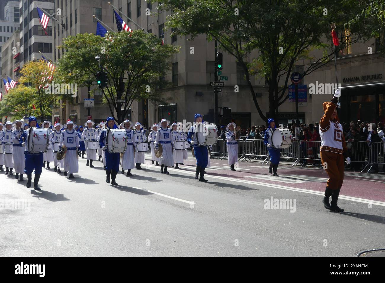 2024 new york columbus day parade hires stock photography and images