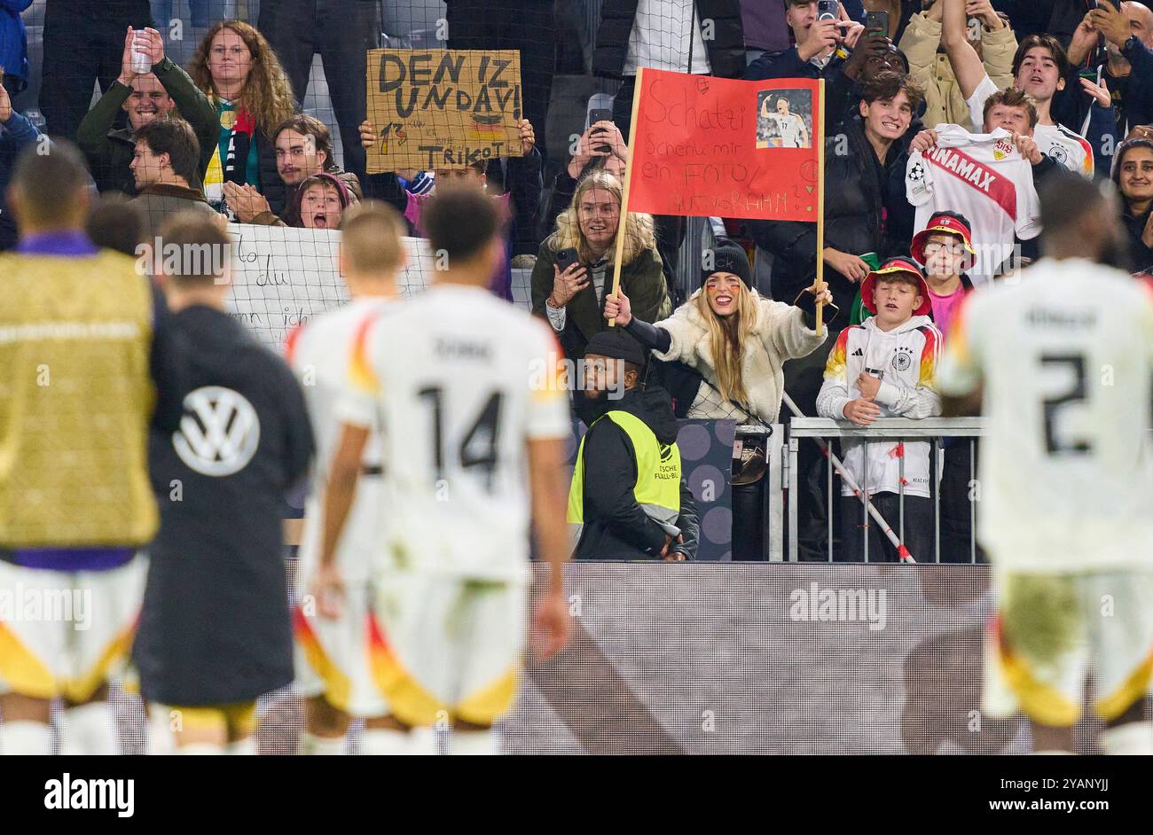 DFB fans in the UEFA Nations League 2024 match GERMANY NETHERLANDS 1