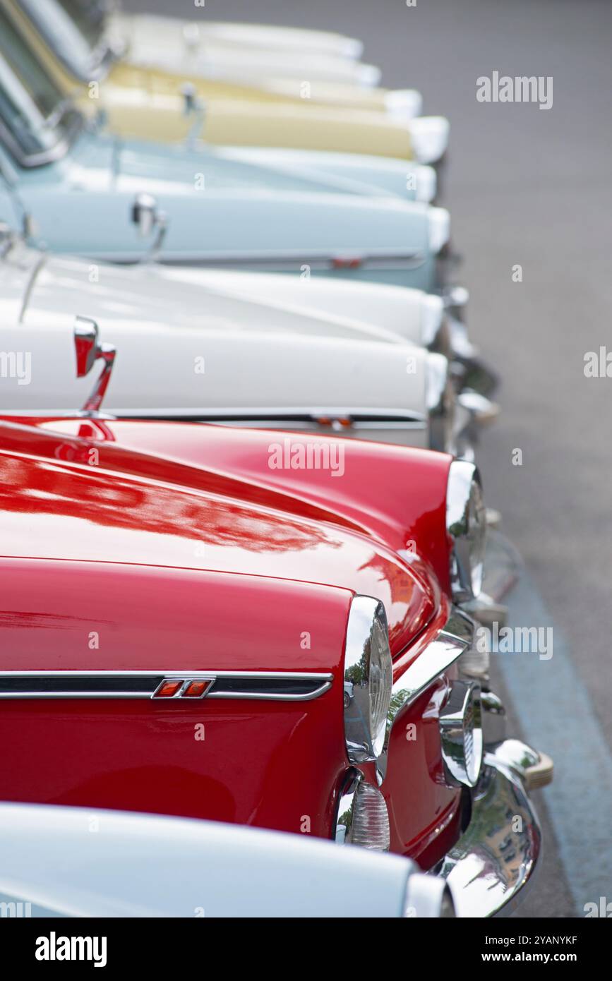 Italy, Lombardy, Meeting of Vintage Cars, Autobianchi Bianchina Stock Photo