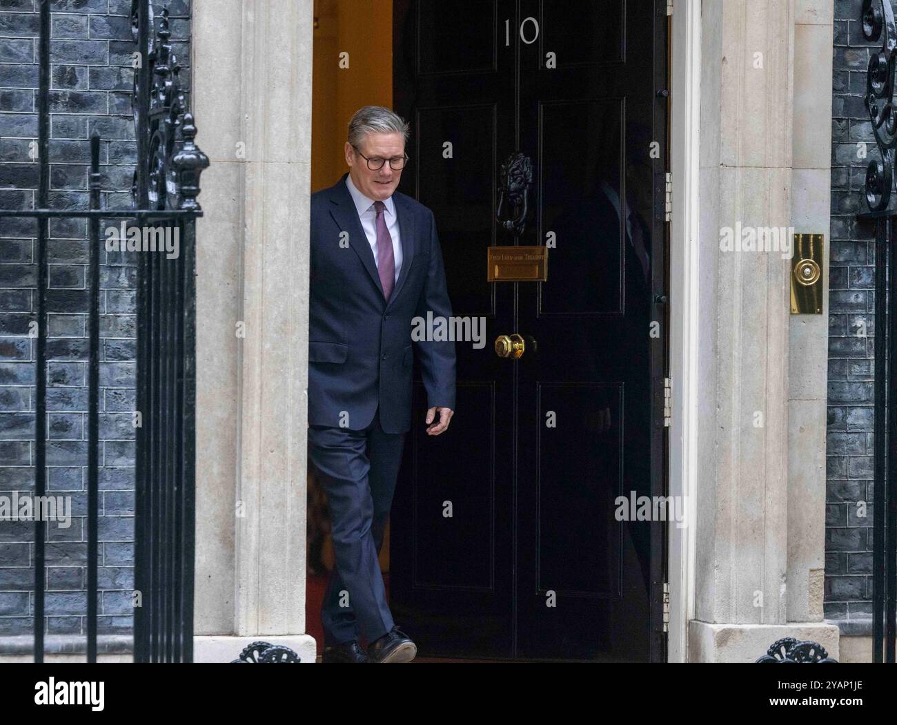 London, UK. 15th Oct, 2024. Prime Minister, Keir Starmer, gives an