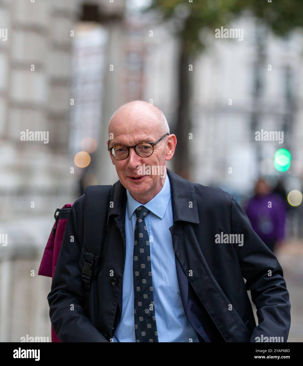 London, England, UK. 15th Oct, 2024. Pat McFadden, chancellor of the Duchy of Lancaster Arrives at Cabinet office Credit: Richard Lincoln/Alamy Live News Stock Photo