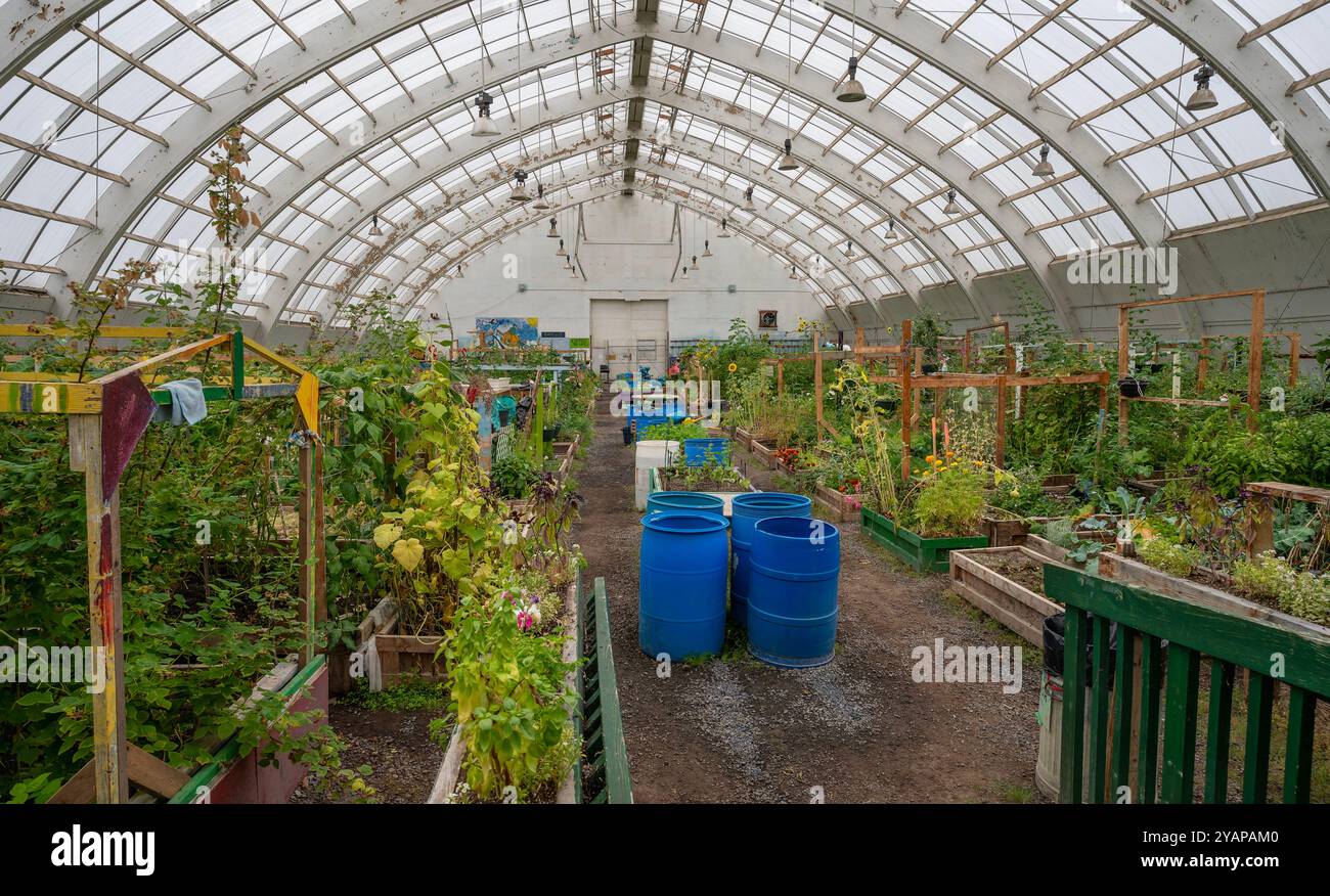 Canada community greenhouse hi-res stock photography and images - Alamy