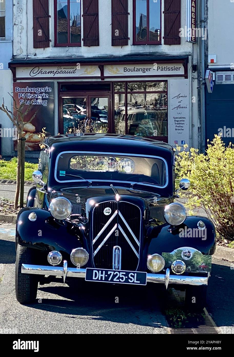 Citroen Traction Avant - Smartphone Captured Stock Image