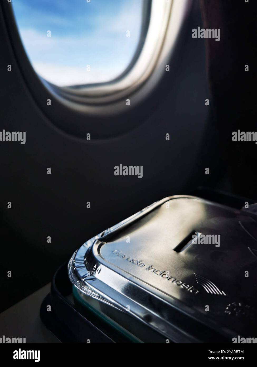 Garuda Indonesia - Smartphone Captured Stock Image