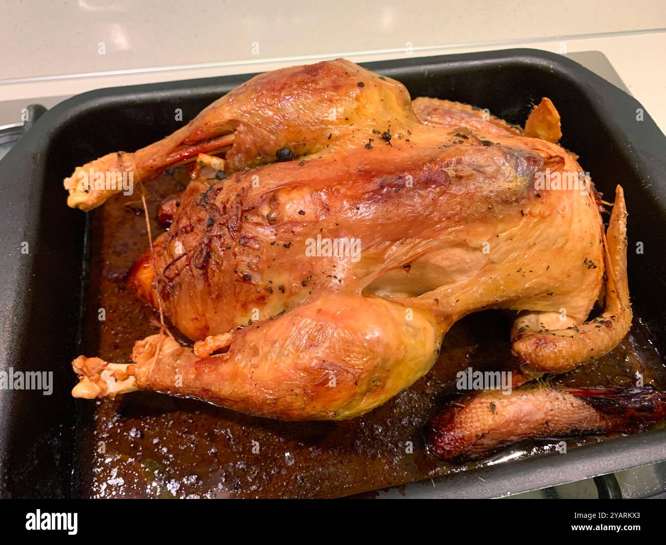 Italy, Lombardy, Stuffed Capon Cooked - Smartphone Captured Stock Image