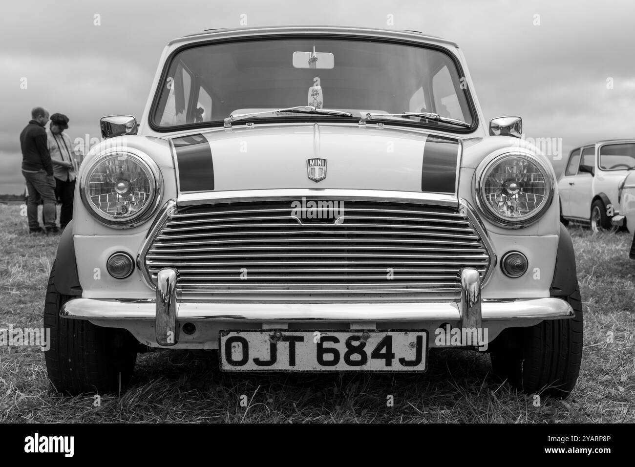 Low Ham.Somerset.United Kingdom.July 20th 2024.A British Leyland Mini ...