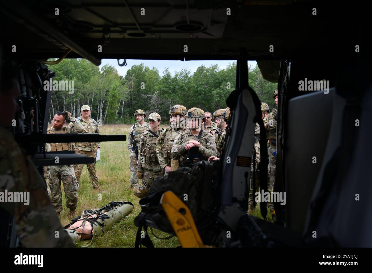 Security forces specialists assigned to the 148th Fighter Wing ...