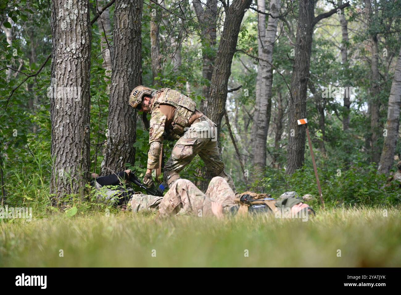Security Forces specialists assigned to the 148th Fighter Wing ...