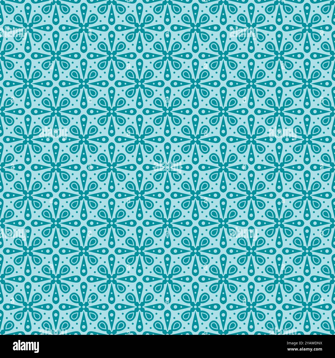 Flower Tile Seamless Pattern. Talavera Style Pattern Design Stock ...