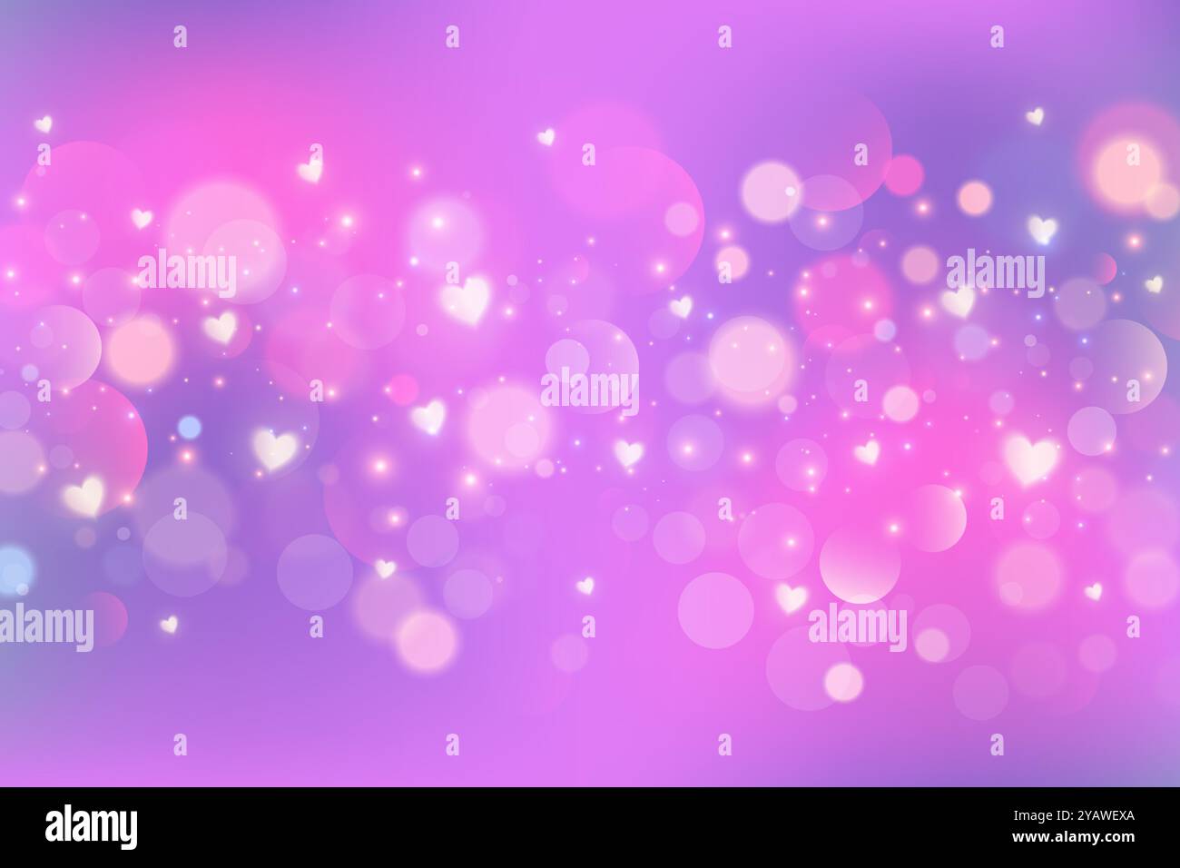 Aperturee Sparkling Purple Heart Bokeh Valentines Day Backdrop main image 0