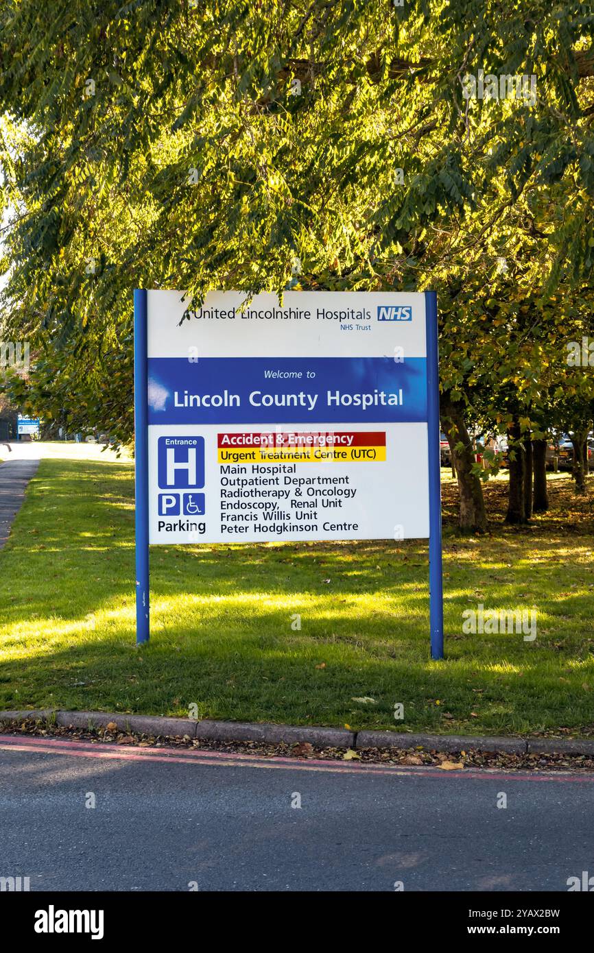 Information Sign At Entrance H To Lincoln County Hospital Greetwell information-sign-at-entrance-h-to-lincoln-county-hospital-greetwell