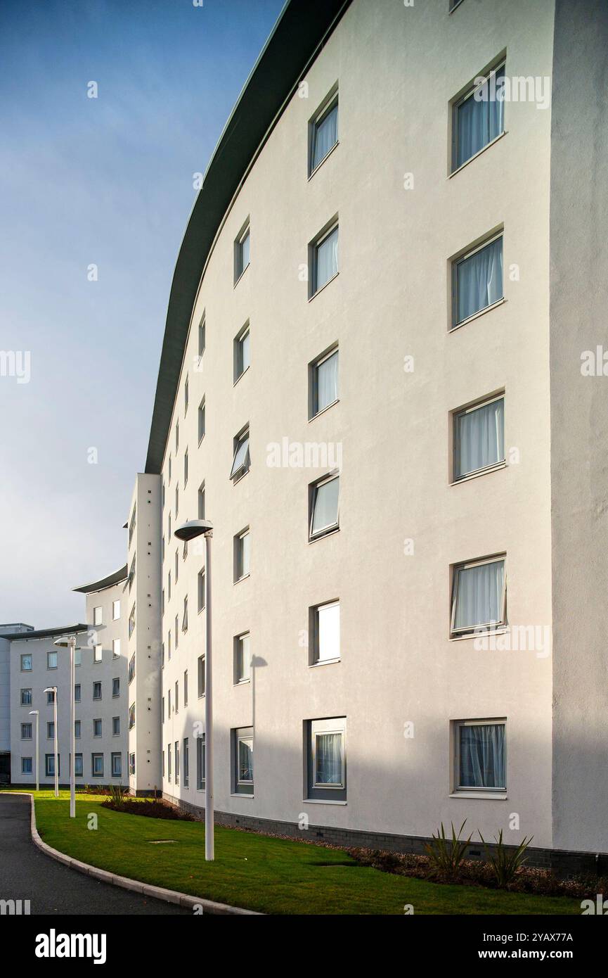 Newly Built Student accommodation at Hythe Quays, Colchester, Essex, south east England, in 2003 Stock Photo