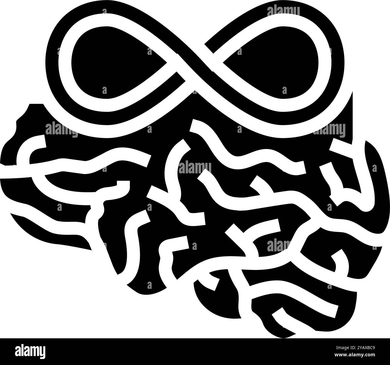 Infinity symbol brain Black and White Stock Photos & Images - Alamy