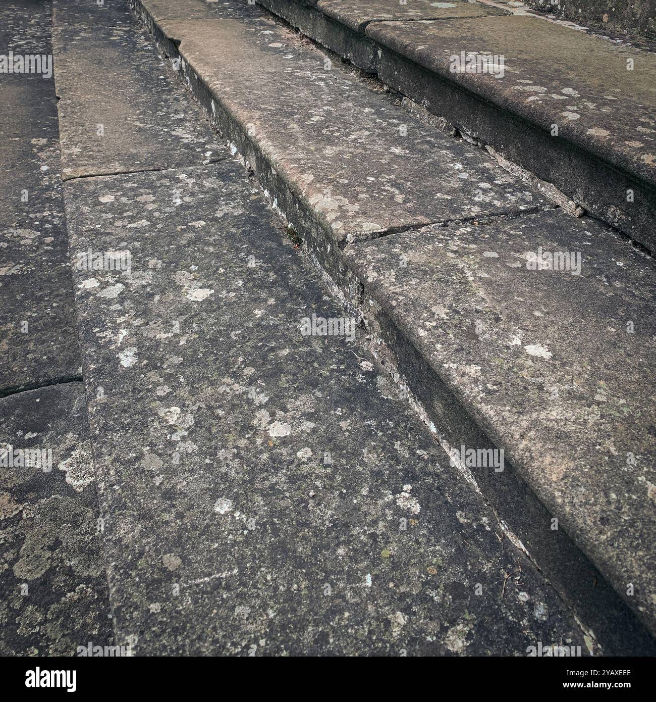 Old stone steps perspective pattern full frame background close up. A mobile phone photo with some phone or tablet post processing. - Smartphone Captured Stock Image
