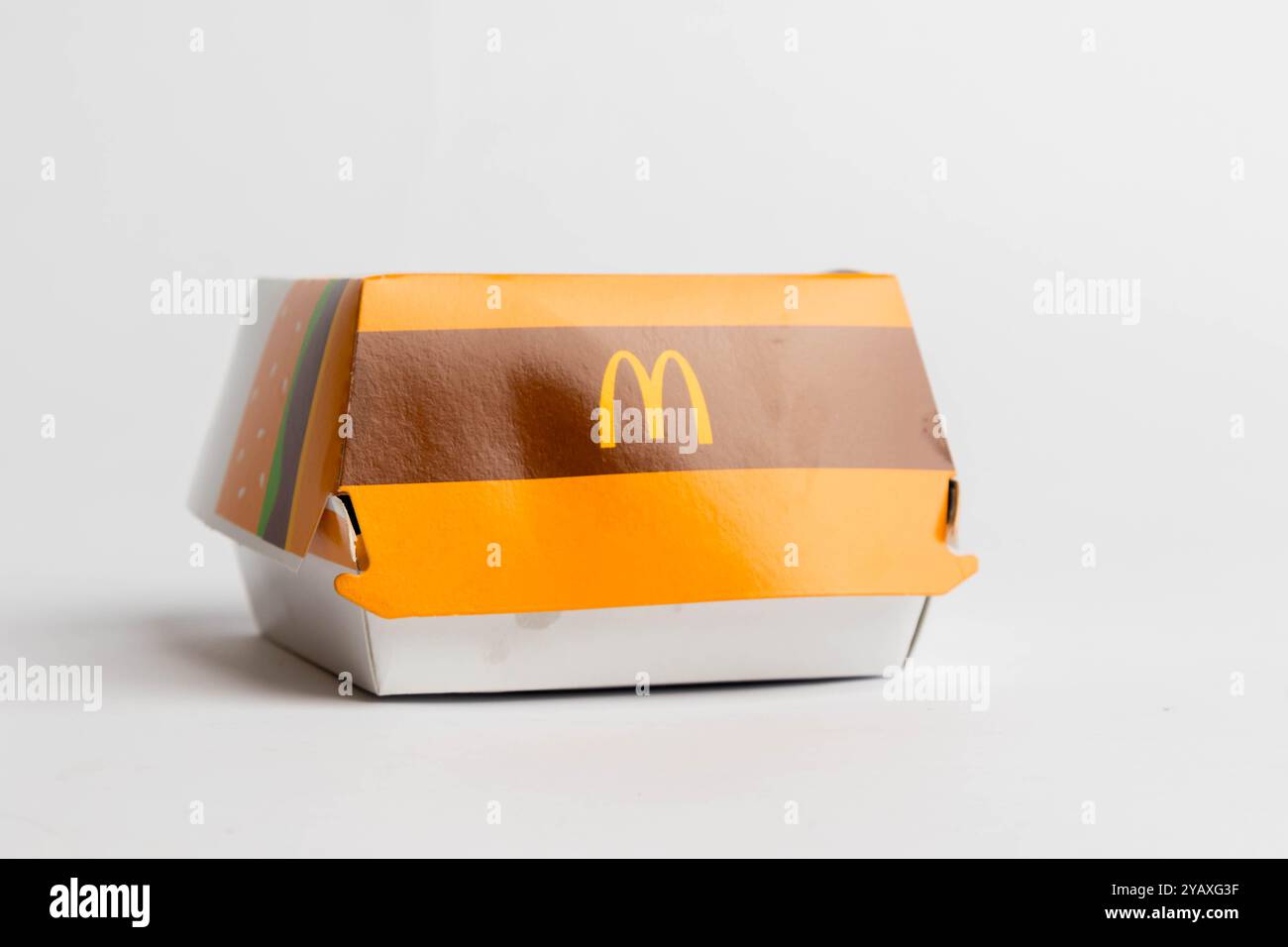 London, United Kingdom, 14th October 2024:- A view of a McDonalds Big ...