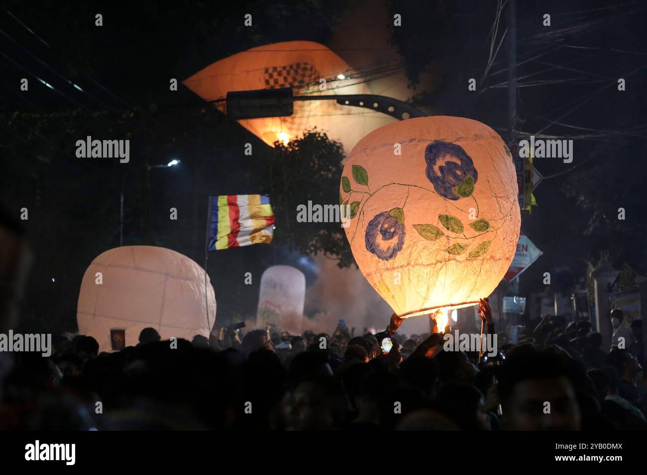 prabarana (Pavarana) purnima 2024 Stock Photo