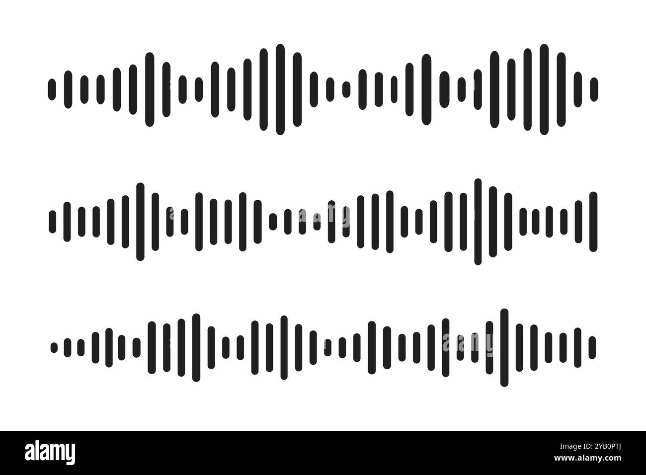 Abstract audio waveform collection hi-res stock photography and images ...