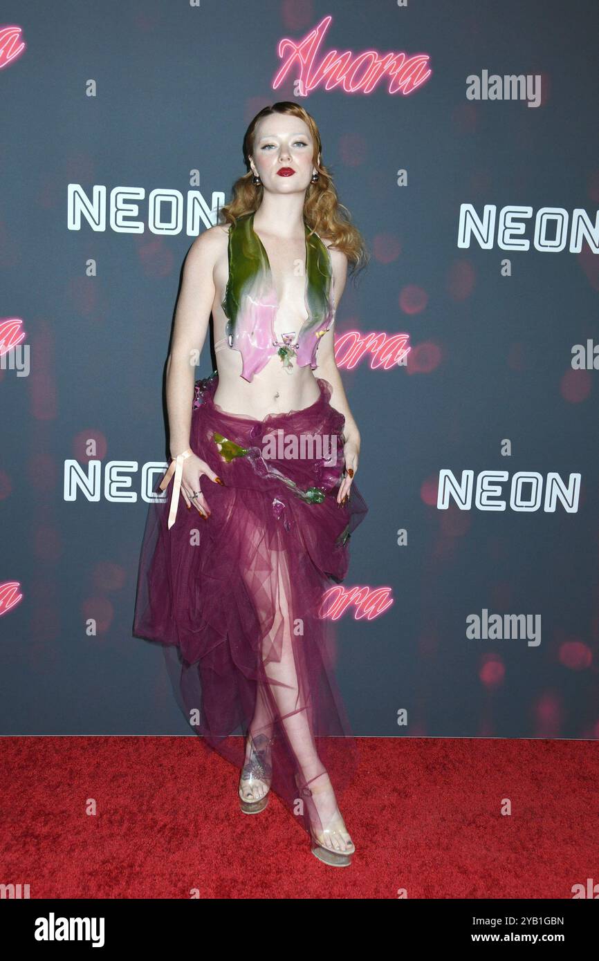 Lindsey Normington at arrivals for ANORA Premiere, Regal Times Square