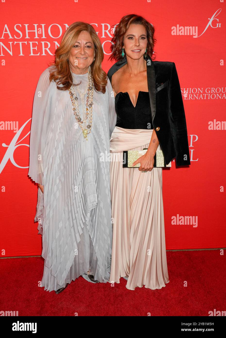 New York, United States. 15th Oct, 2024. Fern Mallis, Stephanie Ruhle ...