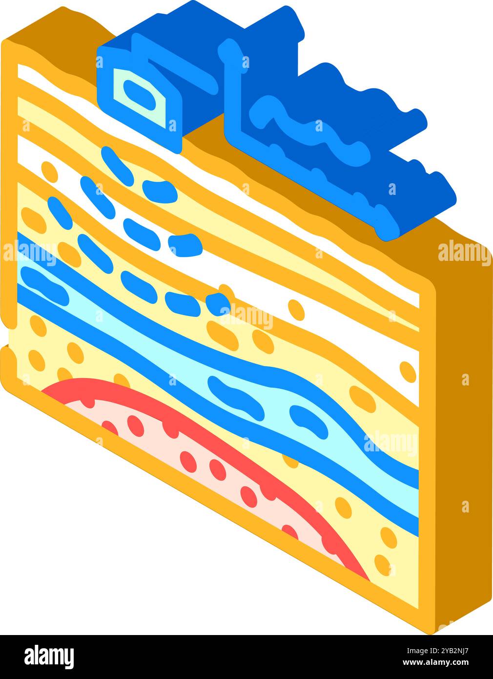energy exploration geothermal isometric icon vector illustration Stock ...