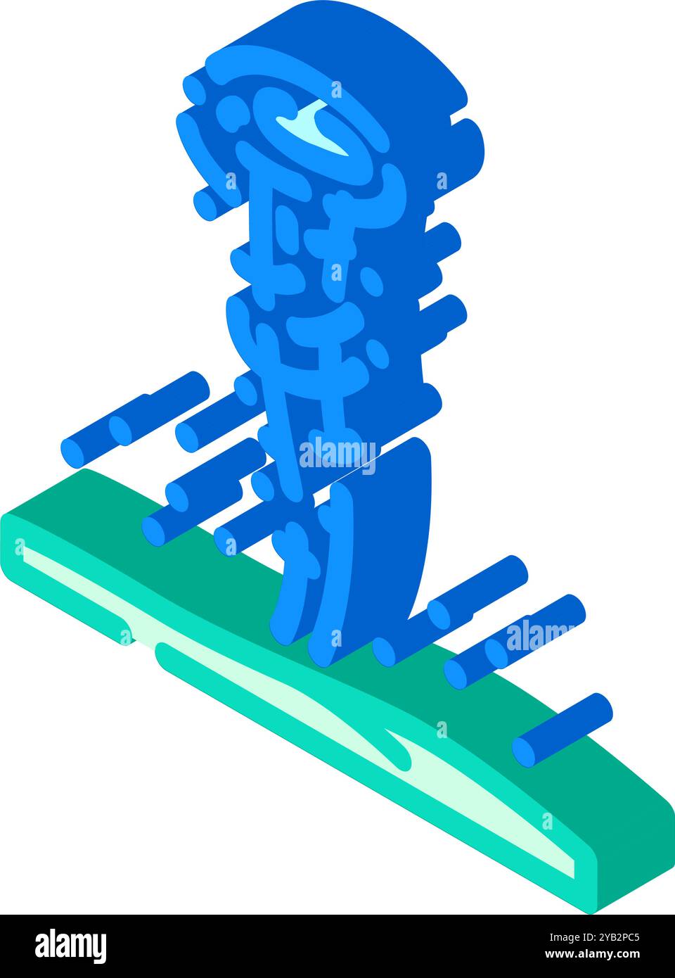 dust devil natural phenomena isometric icon vector illustration Stock ...