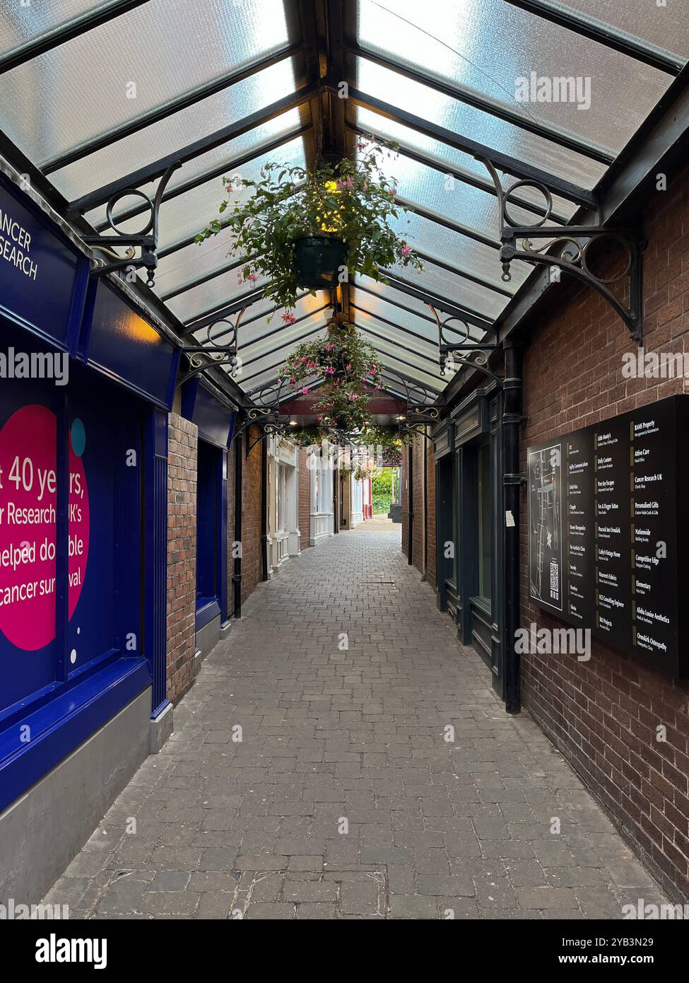 Ormskirk is a market town in West Lancashire, England, 13 miles north of Liverpool, 11 miles northwest of St Helens, 9 miles southeast of Southport an - Smartphone Captured Stock Image